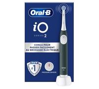 Brosse à Dents Electrique - ORAL-B - iO2 - Vert Forêt - Rechargeable - Sensore de Pression