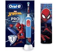 Brosse a dents électrique - ORAL-B - Kids 1 manche Marvel Spider-Man - 1 brossette - 1 étui de voyage - 3 ans et +