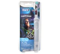 Brosse à Dents Électrique - Oral-B - Kids Buzz l'Éclair - Rechargeable - Mode Sensible - 3 Ans et +