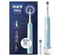 Brosse à dents électrique Oral-B Pro 1 Bleue Cross Action avec 1 brossette
