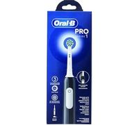 Brosse À Dents Électrique - Oral-B - Pro 1 Cross Action - Noir - Portable - Douce