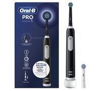 Brosse à dents électrique - ORAL-B - Pro 1 - Noir - Oscillo-rotatif - Rechargeable + 1 Brossette