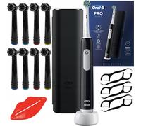 Brosse à dents électrique Oral-B Pro Series 1 Noir avec 8 accessoires Étui