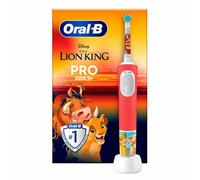 Brosse à dents électrique Oral-B Rey Leon Rouge Multicouleur