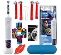 Brosse À Dents Électrique Oral-B Vitality 100 Lightyear + 4 Embouts De Rechange + Étui