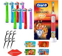 Brosse à dents électrique Oral-B Vitality Pro 103 Lion King + 8 têtes de brosse à dents de remplacement