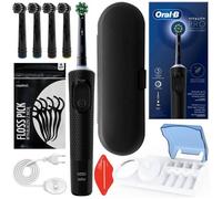 Brosse À Dents Électrique - Oral B - Vitality Pro D103 - 4 Brossettes - Étui Voyage - Support Inclus