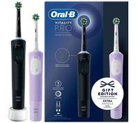 Brosse à dents électrique - Oral-B - Vitality Pro Duo - 3 modes - Timer 2 minutes - Batterie 10 jours