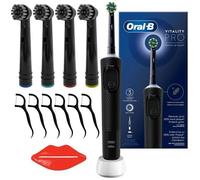 Brosse à dents électrique - Oral-B - Vitality Pro Protect X Clean - 3 modes - 4 embouts - Timer 2 minutes