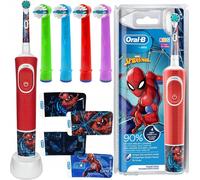 Brosse A Dents Electrique Oral-B Vitality Spiderman Pour Enfants + Accessoires