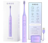 Brosse à Dents Electrique Ordo Sonic Technologie Intelligente Avancée Avec 4 Modes de Brossage Batterie Rechargeable Rapide et Élément de Chargeur USB Pour Adultes Perle Violette