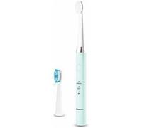 Panasonic EW-DM81-G503 Brosse à dents électrique, 2 têtes incluses, minuteur, 2 modes de fonctionnement, design ergonomique, 31 000 mouvements par minute, vibrations sonores, vert