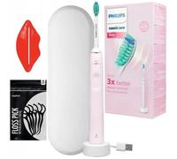Brosse À Dents Électrique - Philips - Hx3651/11 - Rose - Étui Inclus - Autonomie 14 Jours