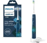 Philips 4100 series HX3689/42 brosse à dents électrique Adulte Brosse à dents à ultrasons Bleu