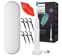 Brosse à dents électrique - Philips - Sonicare 2100 HX3651 13 - sonique avec étui et accessoires dentaires