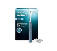 Brosse à dents électrique Philips Sonicare 4100 HX4041/48 ultrasonique rechargeable 2 modes 2 vitesses Minuterie bleue
