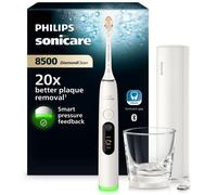 Brosse à dents électrique Philips Sonicare DiamondClean 8500 HX8513/11 Blanc
