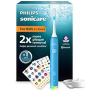 Brosse à dents électrique Philips Sonicare For Kids Smart HX6600/12 Bluetooth Bleu 3+ 2 modes Doux et 2 têtes