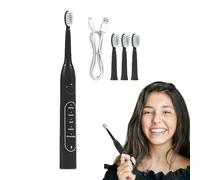 Brosse À Dents Électrique Rechargeable - Brosse Sonique Avec Minuterie, Plusieurs Modes De Brossage, Tête Remplaçable, Design Ergonomique - Nettoyage En Profondeur, Blancheur Et Santé Des Dents, Compa