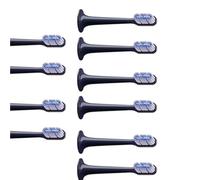 Brosse à dents électrique remplace la tête de brosse à dents, compatible avec Xiaomi, compatible avec Mijia T700, excellent kit de remplacement pour brosses à dents électriques (10 pièces)