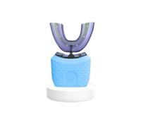 Brosse à Dents Électrique Sonique - 40 000 VPM, 5 Modes, Capteur de Pression, Autonomie 90 J, USB-C, IPX7 - Étui de Voyage & 2 Têtes - Adultes & Enfants (Maison, Voyage)