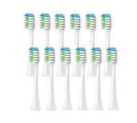 Brosse À Dents Électrique Tête De Brosse À Dents De Rechange. Compatible Pour Sarmocare S100 S200 S600 S700 S800 S900 S710 S820 S910(White 12pcs)