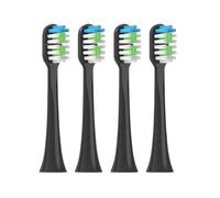 Brosse À Dents Électrique Tête De Brosse À Dents De Rechange. Compatible Pour Sarmocare S100 S200 S600 S700 S800 S900 S710 S820 S910(Black 4pcs)