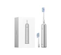 Brosse à dents électrique Wave Pro - Alu brossé - Mouvement sonique - Rechargeable