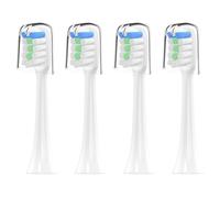 Brosse à dents électrique X1 X3 compatible avec Xiaomi Mijia, blanchiment des dents à ultrasons, hygiène bucco-dentaire, brosse à dents for adultes(4pas white)