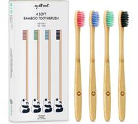 Brosse à dents en bambou (Bamboo Toothbrush) 4 pcs