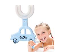 Brosse à dents en forme de U en silicone,brosses à dents en forme de U | Massage des gencives et brosse à pour toute la bouche,Nettoyage complet à 360°, brosses à d'entraînement pour de 7