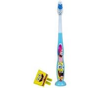 Brosse à dents Ergonomique Enfant - Bob l'Eponge Tinokou Bleu Bleu