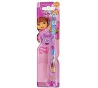 Brosse à dents Ergonomique pour Enfant Dora l'Exploratrice Tinokou Multicolore G