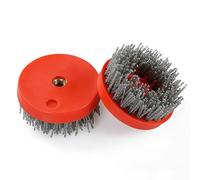 Brosse À Dents Filetées Antiquaires 1PC, Meuleuse D'angle Électrique, Roue De Brosse En Nylon For L'élimination De La Rouille, Polissage Des Surfaces Métalliques(500)