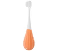 Brosse à Dents Garçon Fille à Poils Souples, Manche Long, Soin Quotidien | Poils Pbt Doux pour Gencives Sensibles, Prise Tpr Confortable, Design Mignon pour Garçons et Filles
