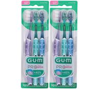 Brosse à dents GUM® PRO Sensitive 510 ultra soft Brosse(S) À Dents 2x3 pc(s)