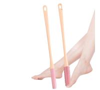 Brosse à dents - Lot de 2 brosses à pieds de douche à long manche, outil de nettoyage portable | Applicateur de lotion pour personnes âgées, de nettoyage pour les orteils pour personnes âgées