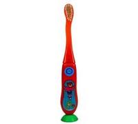Brosse à dents Lumineuse Enfant avec Ventouse - Pyjamasques Tinokou Rouge Rouge G