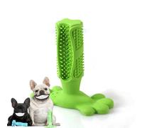 Brosse à dents mâcher pour chien Bâton Jouets de nettoyage soins dentaires et buccaux des animaux compagnie en caoutchouc naturel avec reliefs poils surélevés Aide contre le tartre la plaque maintient