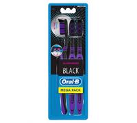 Brosse à Dents Manuelle Oral-B Allrounder Noir - Lot de 3