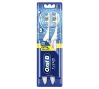 Brosse à dents manuelle Oral-B Pulsar Pro-Expert optimisée avec puissance de la batterie, Lot de 2 (les couleurs peuvent varier)