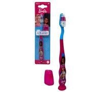 Brosse à dents manuelle pour enfants Barbie accessoire de soins d'hygiène buccale brosse à dents avec poignée ergonomique poils doux