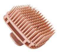 Brosse à dents masseur pour cuir chevelu - 7,8 x 7,8 x 5,9 cm gommage à cheveux avec poils doux, brosse à dents du cuir chevelu, masseur de tête carrée pour hommes, don