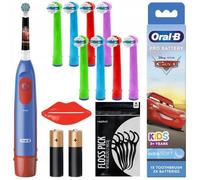Brosse À Dents Oral-B Advance Auta + 8 Embouts De Rechange Colorés