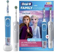 Brosse à dents électrique - Oral-B - Family Edition Vitality Pro et Kids Frozen - Enfant et Adulte