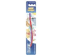 Brosse à dents Oral - B manuelle pour enfants avec personnages de Winnie l'ourson 0-2 ans, poils extra doux, couleurs assorties