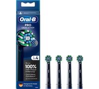 Brosse à dents Oral-B Pro CrossAction noire : pack de 4 pour un sourire éclatant