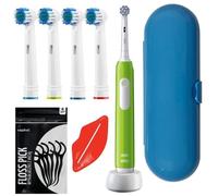 Brosse à dents électrique - Oral B - Junior Pro 6 ans et plus - 3 modes - étui voyage - 5 brossettes incluses