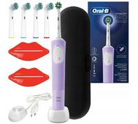 Brosse À Dents Oral-B Vitality Pro D103 Lilas Violet + Étui Conseils