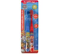 Nickelodeon Paw Patrol Toothbrush Duo Super Soft 4-6 (Blue and Red)